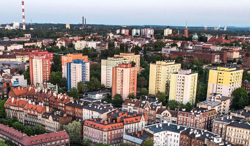 Panorama miasta Zabrze