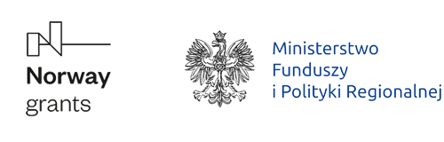 Logo: Fundusze Norweskie, Ministerstwo Funduszy i Polityki Regionalnej