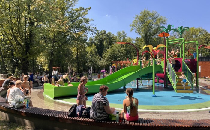 wodny plac zabaw